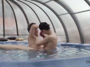 OLD4K. Old guy gets lucky to make love to gorgeous young lady 4/16