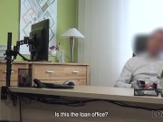 LOAN4K. Loan agent offers sexy customer credit for hard banging 1/16