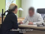 LOAN4K. Loan agent offers sexy customer credit for hard banging 4/16