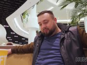 HUNT4K. Hunter fucks gorgeous redhead in the public restroom 5/16