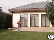 VIP4K. Extremely hot chick needs nothing more but hard old penis 1/16