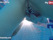 MyDirtyHobby - Busty teen gangbanged by old guys at the pool 10/16