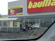 HUNT4K. Slutty girl has dirty sex in the car in front of bf 2/16