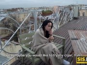 SIS. PORN. Girl attracts strict stepbrother not in vain because babe 5/16