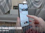 Tiny Russian blonde Light Fairy let me fuck her ass 1/16