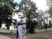 HUNT4K. Sexy roller skater needs money and is ready to fuck for them 5/16