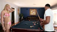 Bent over in the ass - Cutie vanessa cage gets bent over the pool table