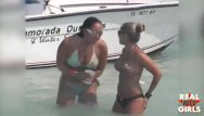 Wild bikini party - Rwg: naked boat bash seized footage raw uncut