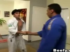Beefy Gay Karate Teacher Fuck His Student