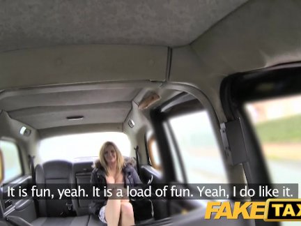 Fake Taxi Busty tv star gets a sticky facial