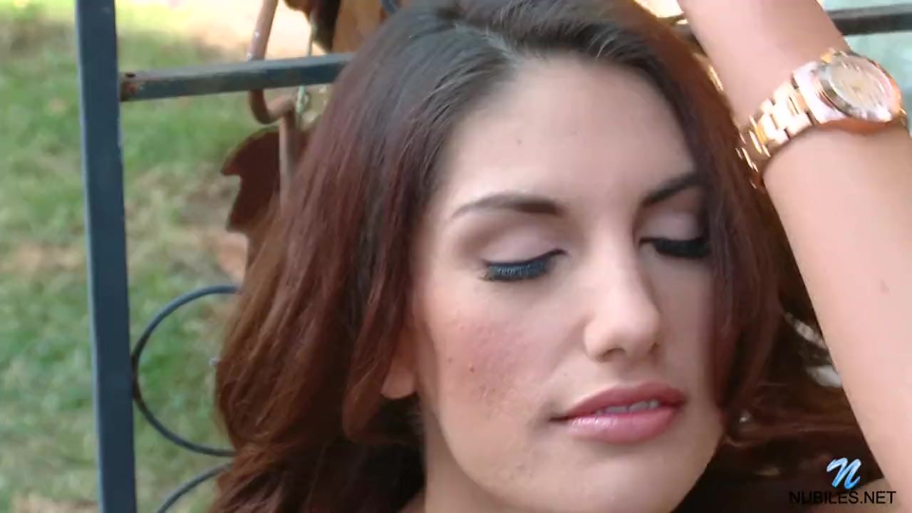 Busty Coed August Ames Trembles With Orgasm Redtube Free